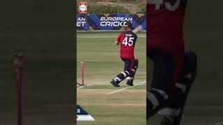 Middle stump out of the ground 🔥Wahidullah Sahak with an absolute peach of a delivery [upl. by Weatherby253]