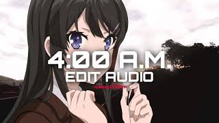 400 am lord give me one more chance  taeko ohnuki edit audio [upl. by Kirenoj]