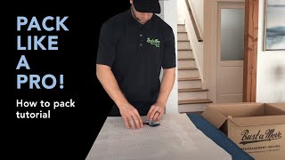 How to pack a kitchen and house Professional home packing service by Bust a Move Moving [upl. by Comstock]