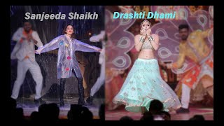 Drashti Dhami and Sanjeeda Shaikh dance performance [upl. by Menis]