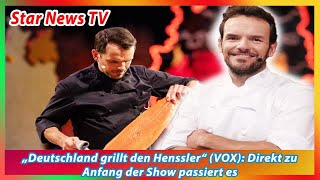 „Deutschland grillt den Henssler“ VOX Direkt zu Anfang der Show passiert es [upl. by Alphonsa]