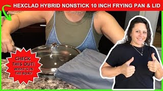 Unbox Magic HexClad 10 Frying Pan amp Lid  Must See [upl. by Fernas]