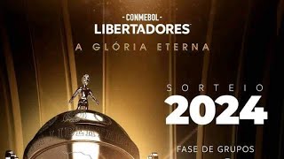 Sorteio Libertadores e Sul Americana 2024 [upl. by Yelac]