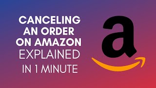 How To Cancel An Order On Amazon 2025 [upl. by Ilahtan118]