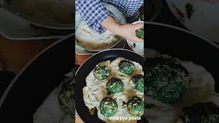 Amazing pasta pitha design in handmadeshortspastapithafood [upl. by Llerruj]