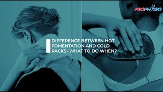 Hot Fomentation amp Cold Packs  Case Study By Dr Rajani Patil  Zandu Fast Relief ProPhysio [upl. by Mcgraw964]