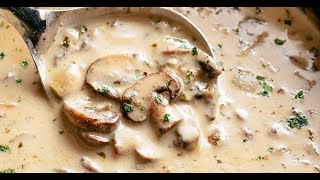 Cream of Mushroom Soup [upl. by Niboc]