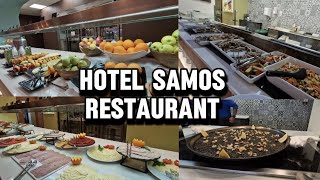 Late Upload Day 1 THE HOTEL SAMOS RESTAURANTUNLI FOOD ALL INCLUSIVE HOTEL IN MAJORCA SPAIN [upl. by Sivatnod]