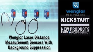 Wenglor Laser Distance Measurement Sensors at AutomationDirect [upl. by Nancey]