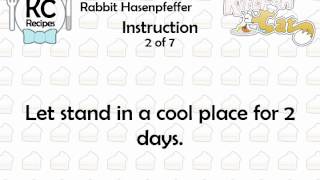 Rabbit Hasenpfeffer  Kitchen Cat [upl. by Esilahc]