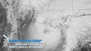 Hurricane Francine Slams Northern Gulf Coast [upl. by Ketty]