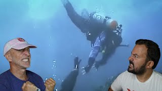 Divers React to Girl crushed by her drysuit [upl. by Hgalehs]