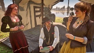 Dutch Flirts with MaryBeth  Molly Jealous  Hidden Dialogue  Red Dead Redemption 2 [upl. by Orelle]