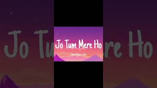 Jo Tum Mere Ho  Shahid Hasan shorts IamShahidHasan trending [upl. by Keverian695]