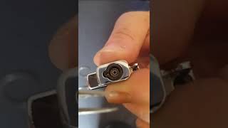 Disassembly amp Reassembly of a Zippo Butane Torch Insert  Hidden Screw [upl. by Ennaecarg762]