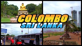 COLOMBO City  Sri Lanka 4k [upl. by Sirahs]