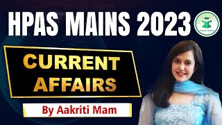 HPAS Mains Current Affairs  Civilstap Himachal [upl. by Ttevy]