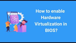 How to enable or disable Hardware Virtualization in Windows 10 [upl. by Charles]