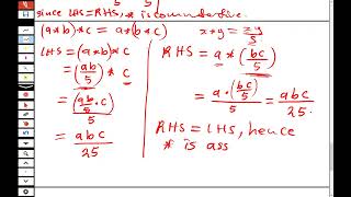 IDENTITY ELEMENT AND INVERSE OF A BINARY OPERATION COMMUTATIVE AND ASSOCIATIVE OF BINARY OPERATION [upl. by Kwan476]