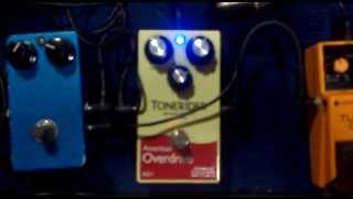 Tonerider American Overdrive AO1 demo [upl. by Keele]