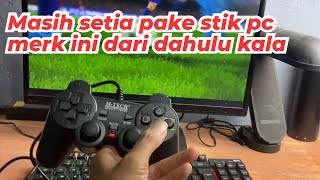 Joystick pc murah terkenal sejak dulu  nostalgia main pes 2017 [upl. by Irod]