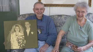 West Michigan couple celebrates 73 years of marriage end of global COVID health emergency [upl. by Eilah848]