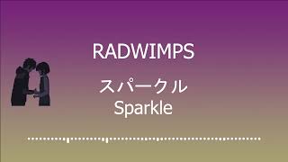 RADWIMPS  Sparkle KanjiRomajiIndo Kimi no Nawa Ost Lyrics Translation [upl. by Senskell]