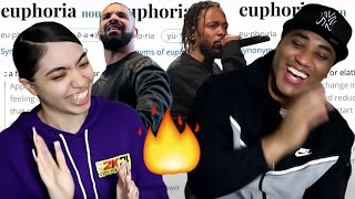 KENDRICK LAMAR RESPONDS TO DRAKE  quotEuphoriaquot Diss REACTION [upl. by Simonne919]