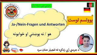 11  JaNeinFragen und Antworten  هو  نه پوښتنې او ځوابونه [upl. by Georgi661]