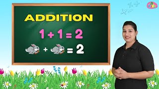 Basic Addition  Addition for Kids  Pre Primer Maths  Basic Adds for Kindergarten  Premath [upl. by Ainelec]