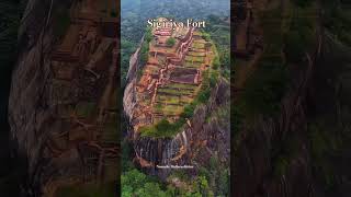 Sigiriya Rock Sri Lanka  Drone View of Sigiriya rock sigiriyarock sigiriya callinglanka [upl. by Yboc204]