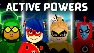 New Active Superpowers PVP in Miraculous RP on Roblox  Miraculous Ladybug [upl. by Dael]