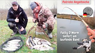 Forellenangeln mit Bodentaster Libra Lure Powerbait Patricks Angelteiche Lachsforellen Gummiköder [upl. by Freberg404]