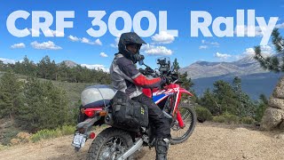 Honda CRF 300L Rally Review [upl. by Iclek]