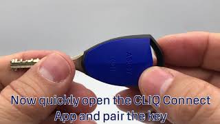 CLIQ Key Battery and Bluetooth Pairing [upl. by Yerok]