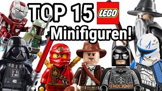 Die TOP 15 besten LEGO Minifiguren aller Zeiten [upl. by Attenahs626]