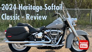 2024 Heritage Softail Classic 114  Review [upl. by Prakash851]