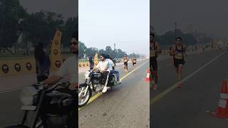 delhi half marathon 2024 Elite p1 [upl. by Rebmaed]