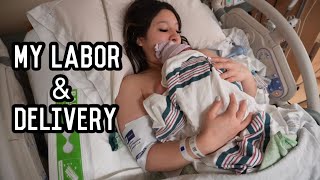 MY LABOR AND DELIVERY  JESS amp RICH [upl. by Eirrak]