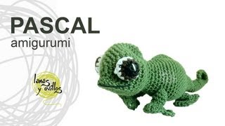 Tutorial Camaleón Amigurumi Chameleon english subtitles [upl. by Atews]