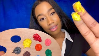 ASMR Spit Painting You With Edible Paint 🎨 💦 Up Close Personal Attention ASMR [upl. by Eiramanig702]