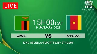 Zambia vs Cameroon  International Friendly Match 2024  Match Preview [upl. by Aekal]