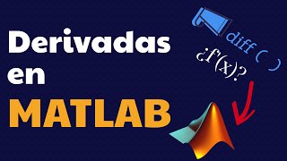 Derivadas en MATLAB [upl. by Lassiter869]