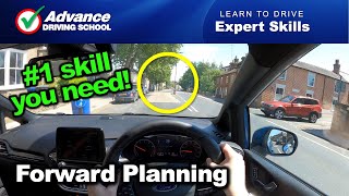 Forward Planning  the 1 Skill You Need To Pass  Learn to drive Driving Test Tips [upl. by Cordy]