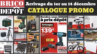 catalogue BricoDépôt du 1er au 14 décembre ✅ Arrivage bricolage 🔥 Promos Chauffage Douche Rénovation [upl. by Eb]