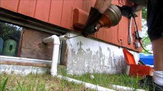 flooded basement zoeller sump pump replacement part 2 [upl. by Evad442]