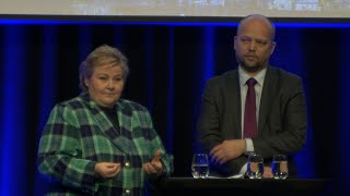 Partilederduell Hvordan utvikle norsk industri Moderator Sindre Heyerdahl Yara Høstseminar 2024 [upl. by Bean]