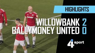 Willowbank 2  0 Ballymoney United  21 Nov 24 [upl. by Lledualc]