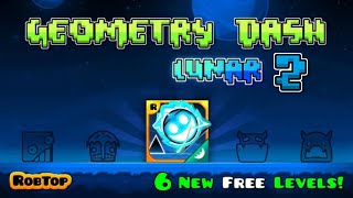 Geometry Dash Lunar 2 By GenaMorphosisAll Levels  All Coins [upl. by Sifan41]