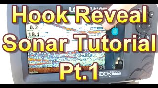 How To  Lowrance Hook Reveal  Sonar Tutorial Pt1 [upl. by Jeanne]